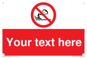 Custom No kite surfing